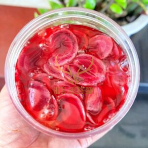 Nhung huou tuoi ngam mat ong Huong Son