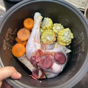 Nhung hươu nấu cháo cho bé